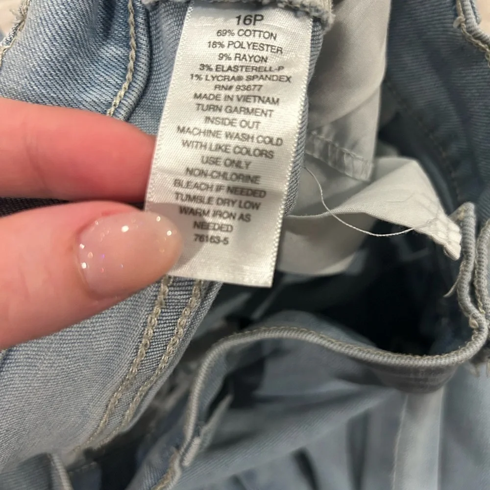 a.n.a Blue Skinny Jeans Lightweight Denim - Picture 4 of 4